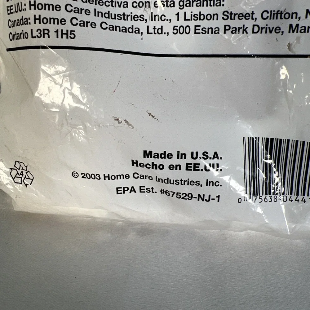 Vintage 2003 - Vacuum Bags - Panasonic Upright‎ - Types U, U-3 & U-6 (4 bags)